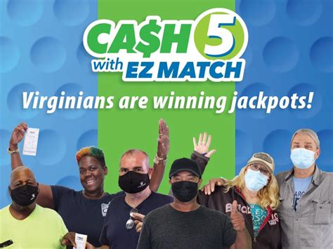 virginia lottery cash 5 ez match